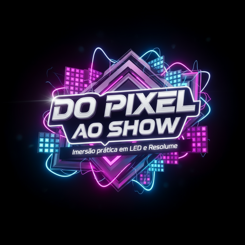 Do Pixel ao Show: imersão prática em LED e Resolume