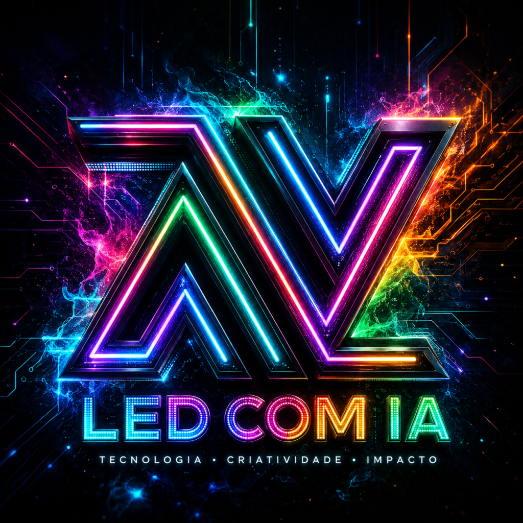 LED COM IA: tecnologia, criatividade e impacto