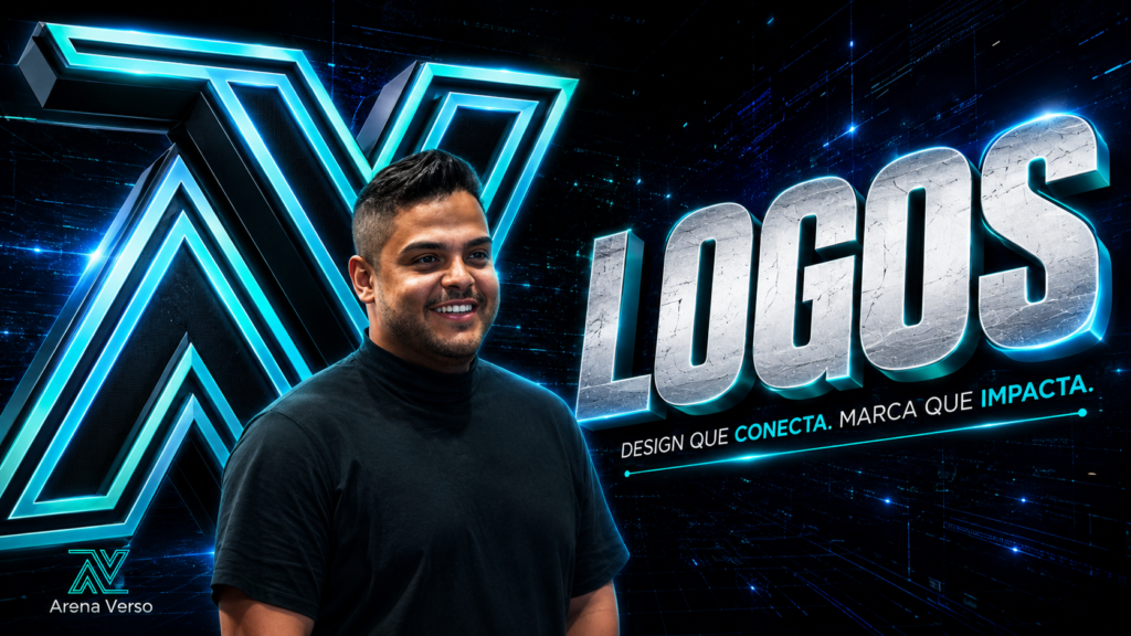 Logos: design que conecta, marca que impacta — ArenaVerso